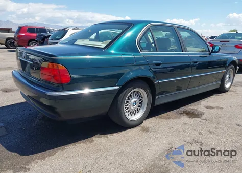 1999 BMW 740Ia из США, поврежденный, VIN WBAGG8335XDN73992